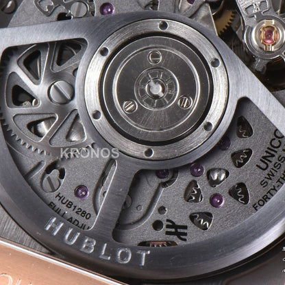 Square Bang Unico 42mm Ceramic Skeleton Dial A1280 - Authentic Movement