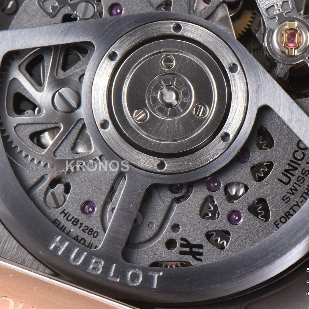 Square Bang Unico 42mm Skeleton Dial  - Authentic Movement