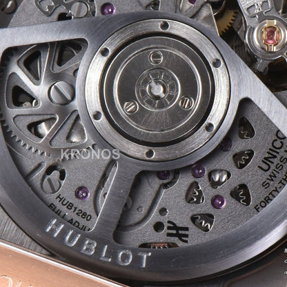 Square Bang Unico 42mm Skeleton Dial  - Authentic Movement