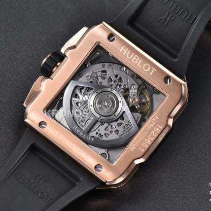 Square Bang Unico 42mm Skeleton Dial  - Authentic Movement