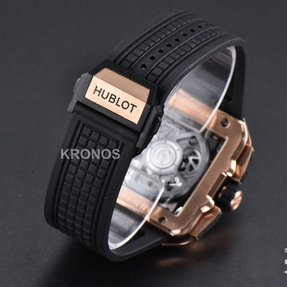 Square Bang Unico 42mm Ceramic Skeleton Dial A1280 - Authentic Movement