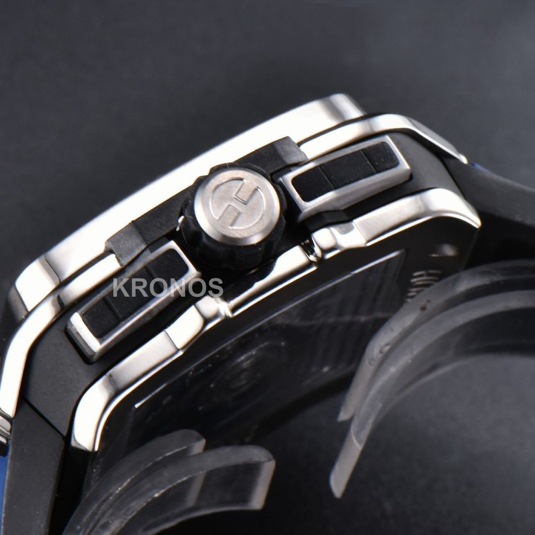 Square Bang Unico 42mm Titanium 1 Blue Skeleton Dial Blue A1280 - Authentic Movement
