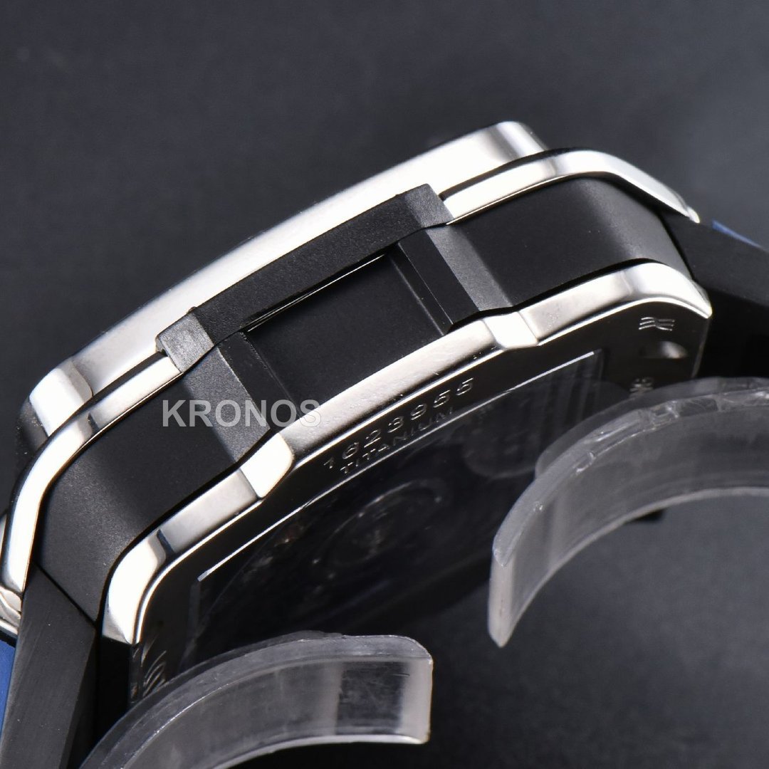 Square Bang Unico 42mm Titanium 1 Blue Skeleton Dial Blue A1280 - Authentic Movement
