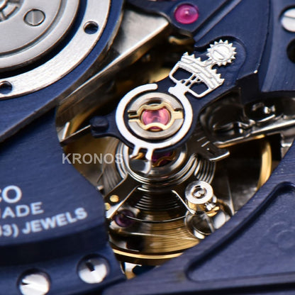 Square Bang Unico 42mm Titanium 1 Blue Skeleton Dial Blue A1280 - Authentic Movement