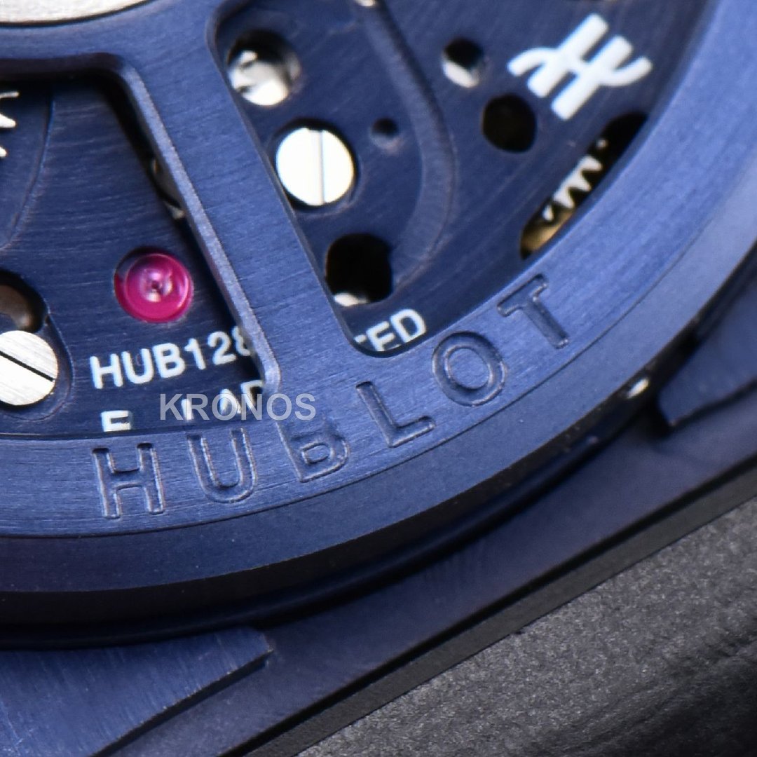 Square Bang Unico 42mm Blue Skeleton Dial Blue A1280 - Authentic Movement