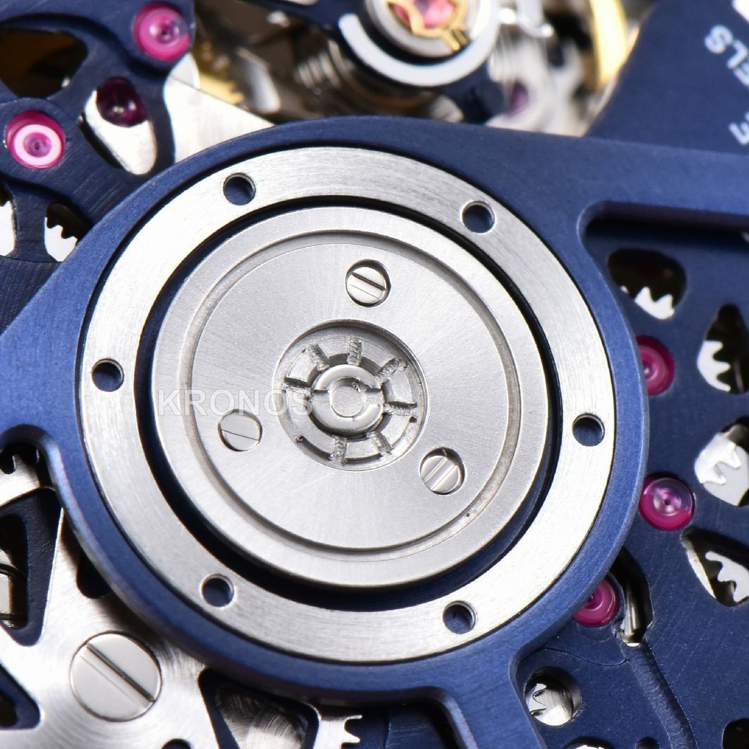 Square Bang Unico 42mm Blue Skeleton Dial Blue A1280 - Authentic Movement