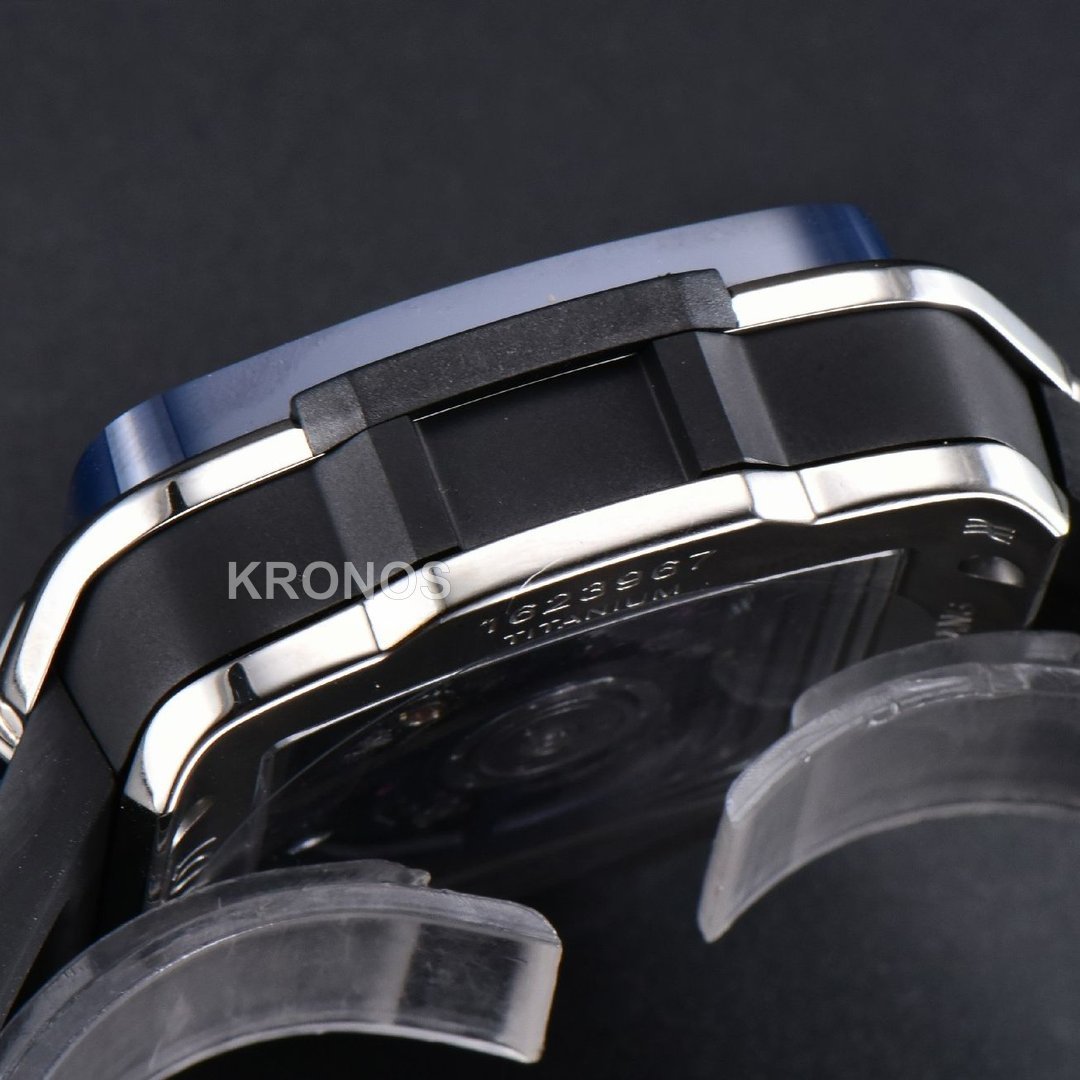Square Bang Unico 42mm Titanium Blue Ceramic Skeleton Dial Blue - Authentic Movement