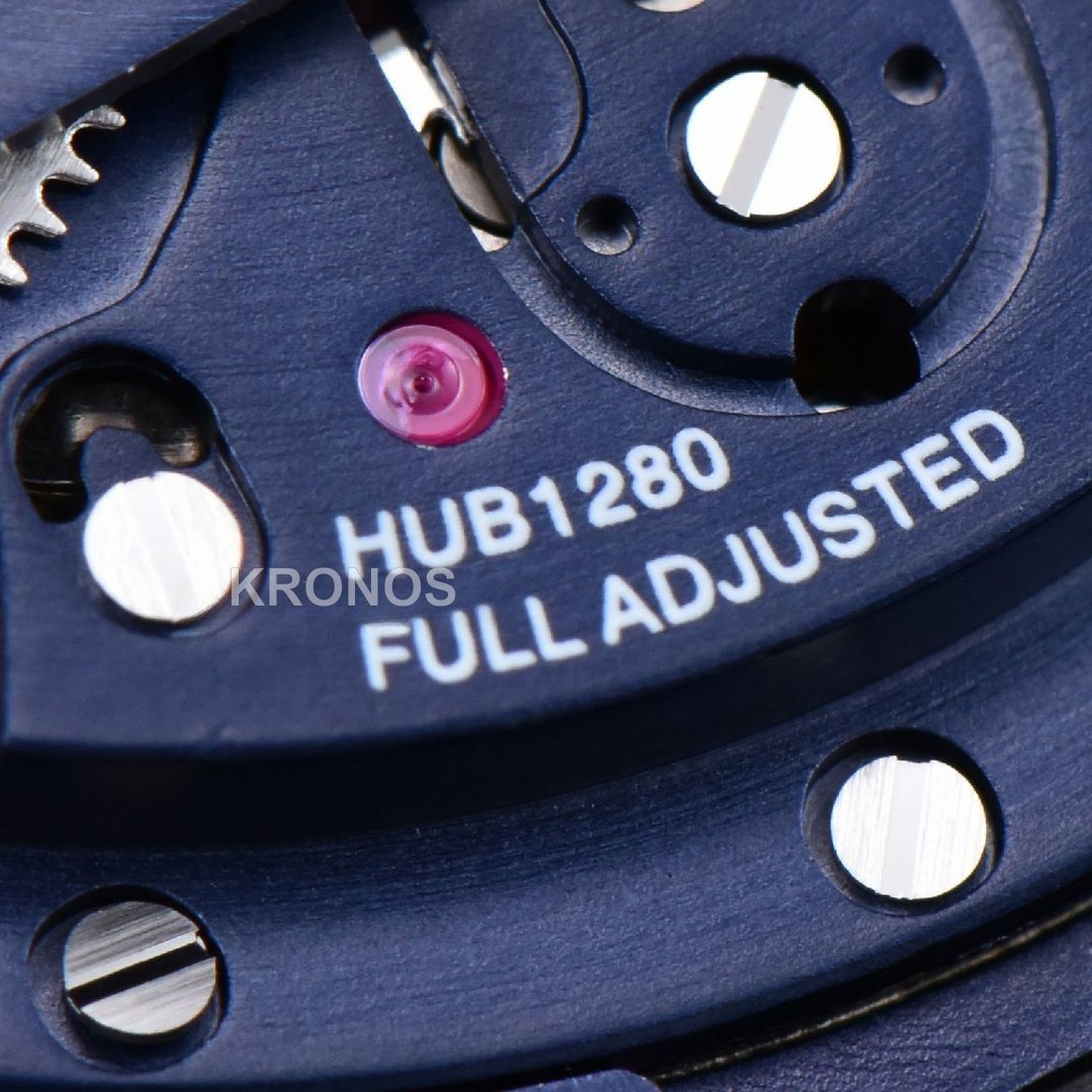 Square Bang Unico 42mm Titanium Blue Ceramic Skeleton Dial Blue - Authentic Movement