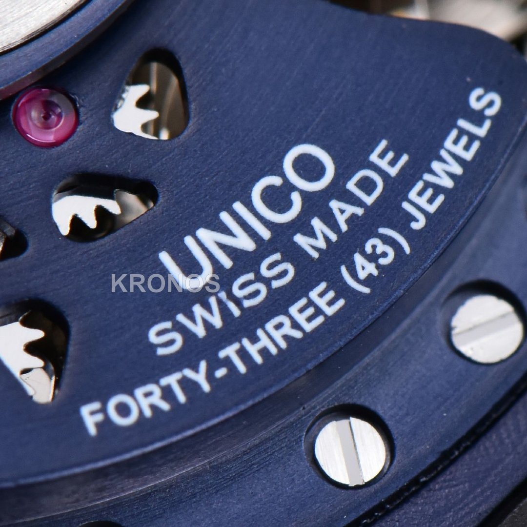 Square Bang Unico 42mm Titanium Blue Ceramic Skeleton Dial Blue - Authentic Movement