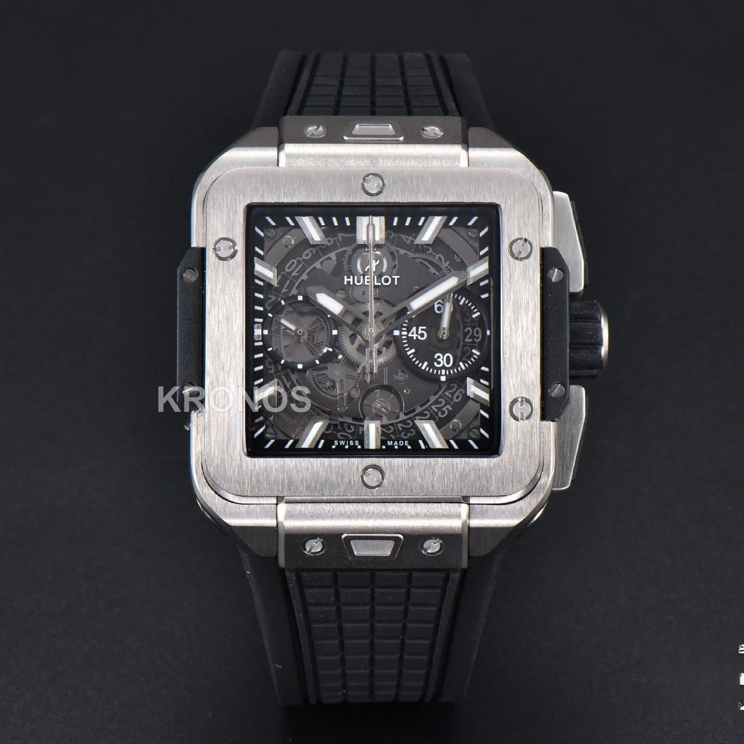 Square Bang Unico 42mm Titanium Skeleton Dial - Authentic Movement