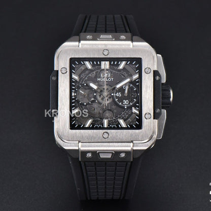 Square Bang Unico 42mm Titanium Skeleton Dial - Authentic Movement
