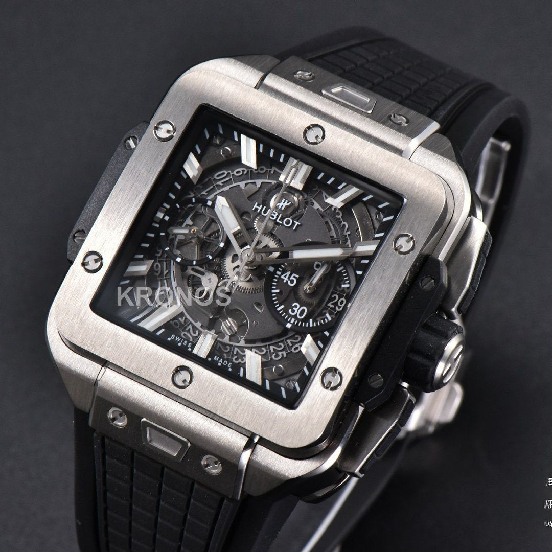 Square Bang Unico 42mm Titanium Skeleton Dial - Authentic Movement