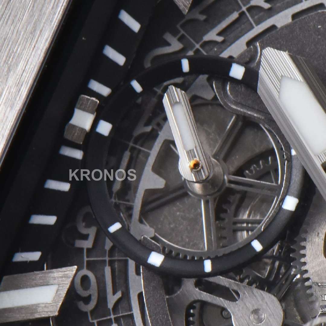 Square Bang Unico 42mm Titanium Skeleton Dial - Authentic Movement