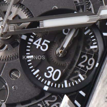 Square Bang Unico 42mm Titanium Skeleton Dial - Authentic Movement