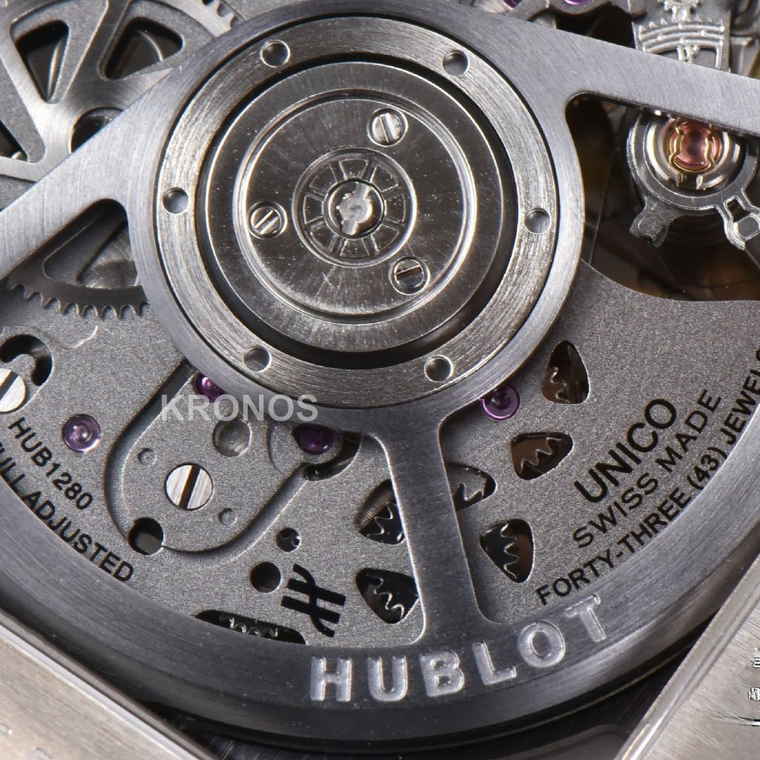 Square Bang Unico 42mm Titanium Skeleton Dial - Authentic Movement