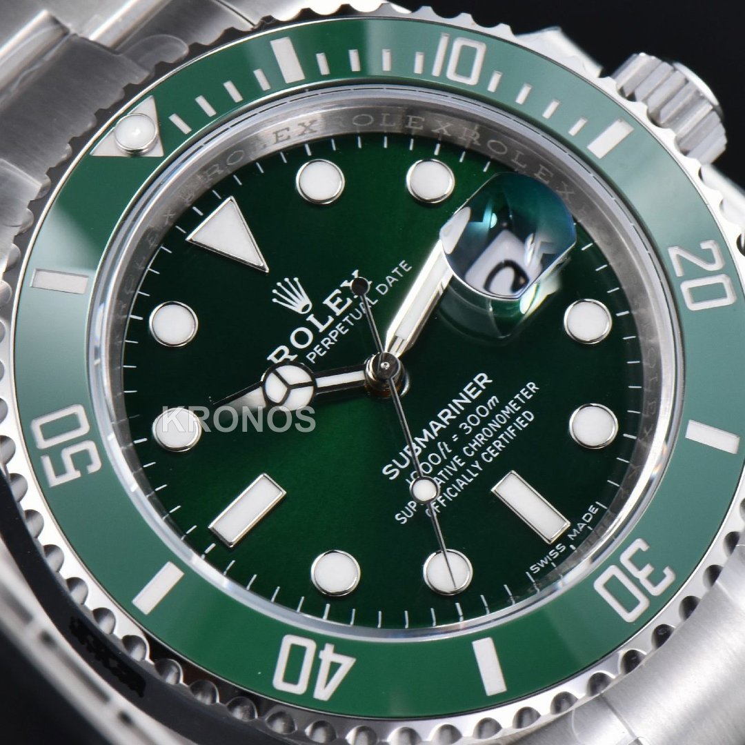 Submariner 40mm Green Dial - Authentic Movement