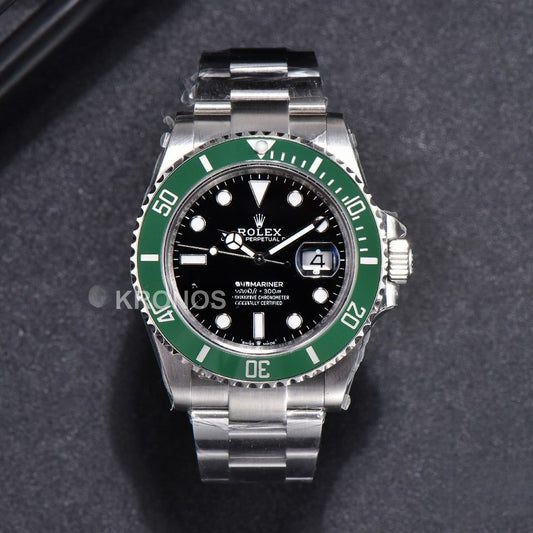 Submariner Kermit 41mm Green Ceramic - Authentic Movement
