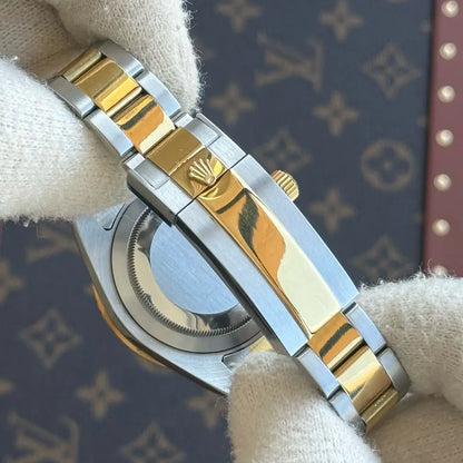 Submariner Bluesy Rolesor pulsera Oyster acero inoxidable Kronos Relojes