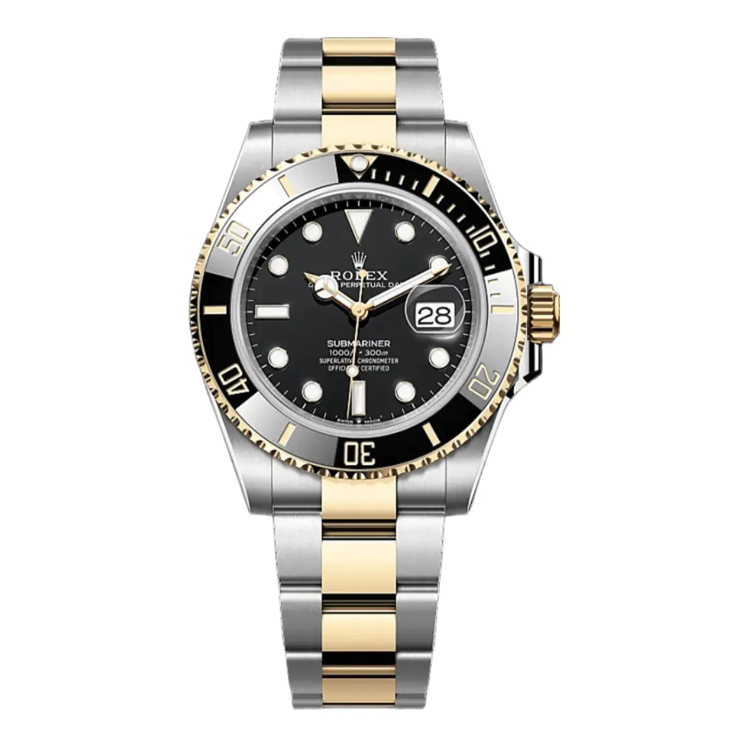 Reloj Submariner Rolesor Black Dial Black Bezel de Kronos Relojes vista frontal