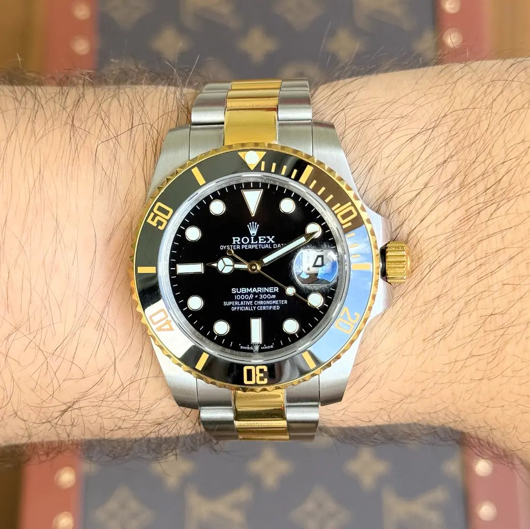 Submariner Rolesor correa Oyster de Kronos Relojes detalle cierre