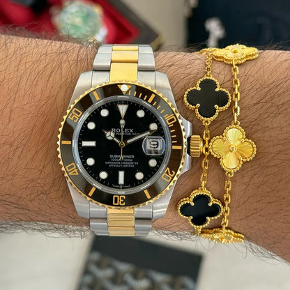Submariner Rolesor bisel rotatorio Black Dial Kronos envío México USA España