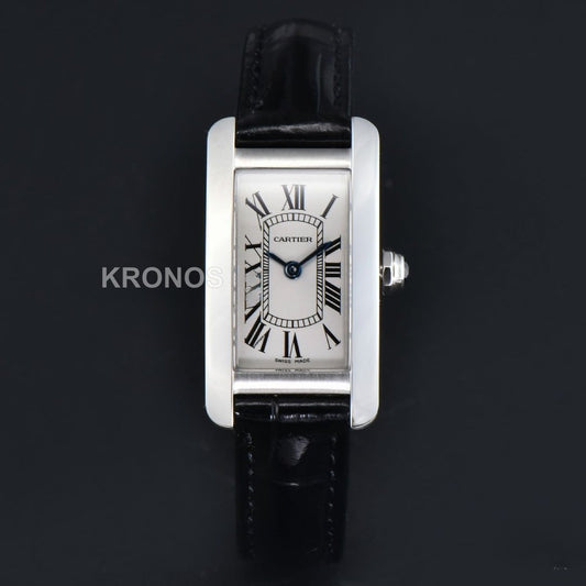 Tank Américaine Small 35.8mmx19mm Black Quartz - Authentic Movement