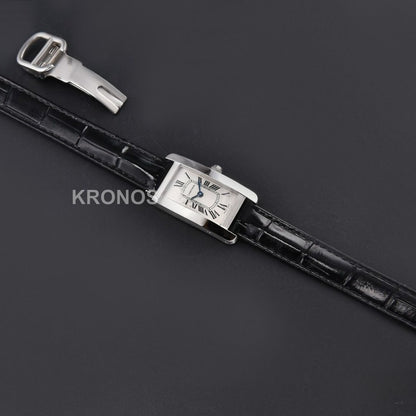 Tank Américaine Small 35.8mmx19mm Black Quartz - Authentic Movement
