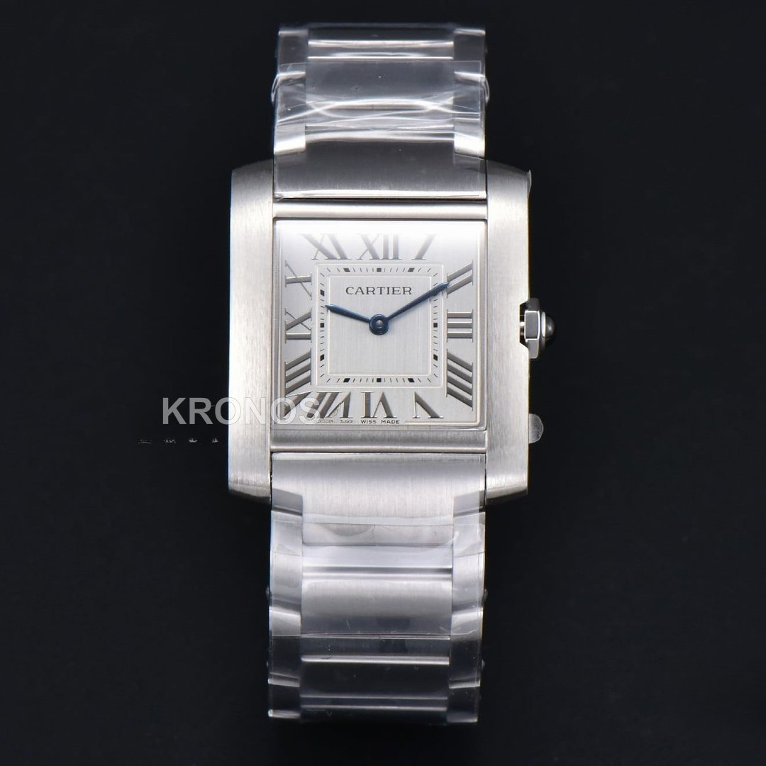 Tank Francaise Medium 32mmx 27mm Quartz - Authentic Movement