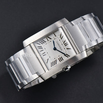 Tank Francaise Medium 32mmx 27mm Quartz - Authentic Movement