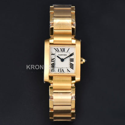 Tank Francaise Small 25.7mmx21.2mm Quartz - Authentic Movement