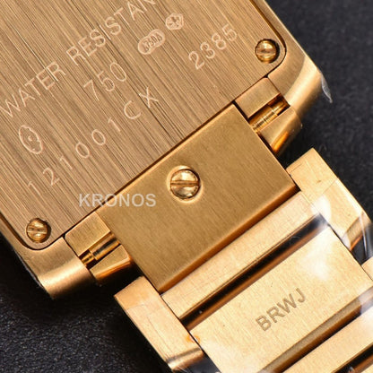 Tank Francaise Small 25.7mmx21.2mm Quartz - Authentic Movement