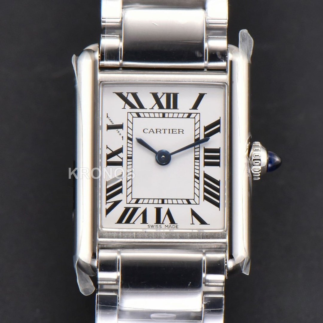 Tank Must Small 29.5mmx22mm White Dial - Authentic Movement