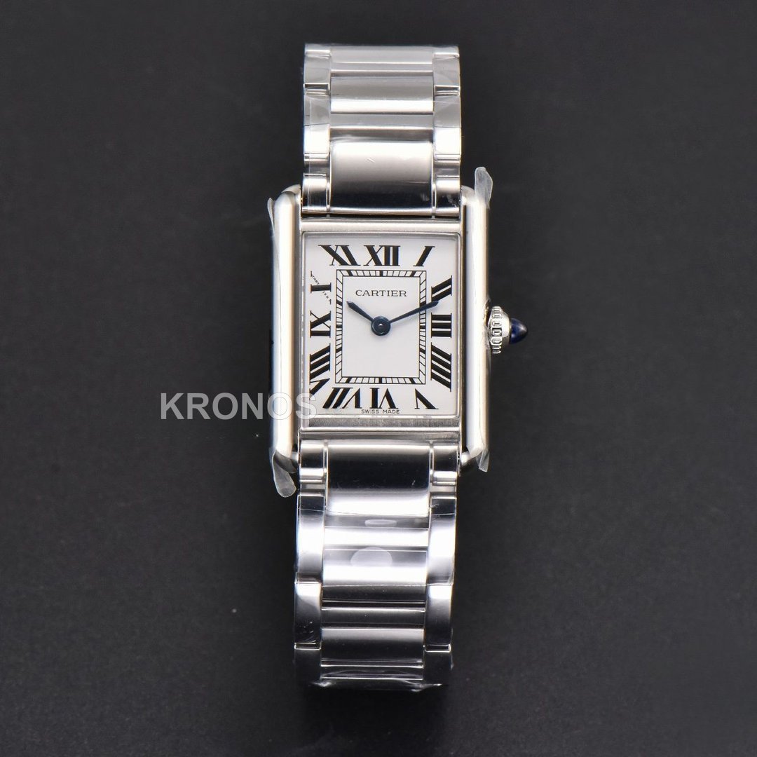 Tank Must Small 29.5mmx22mm White Dial - Authentic Movement