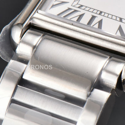 Tank Must Small 29.5mmx22mm White Dial - Authentic Movement