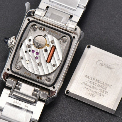 Tank Must Small 29.5mmx22mm White Dial - Authentic Movement