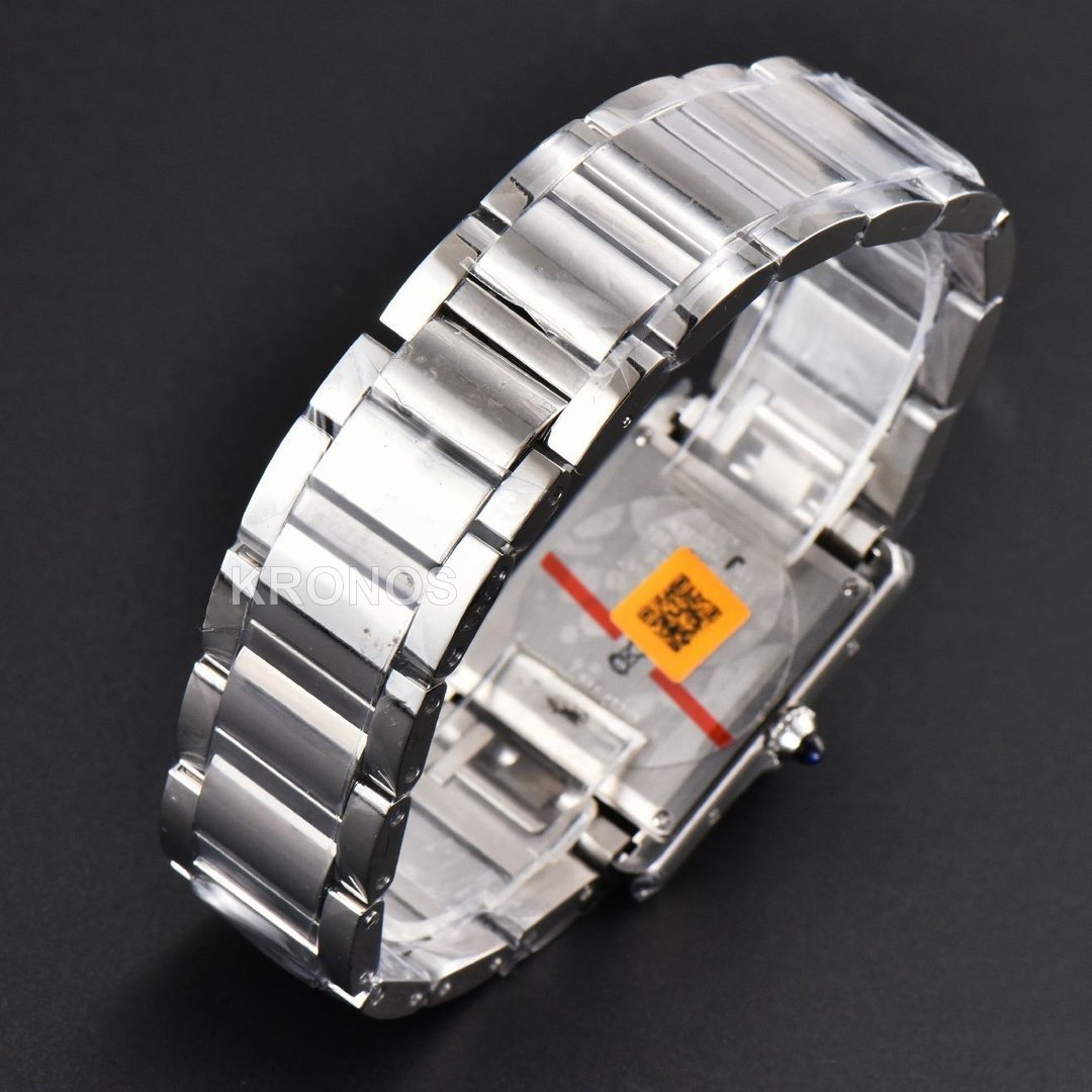 Tank Must Small 29.5mmx22mm White Dial - Authentic Movement