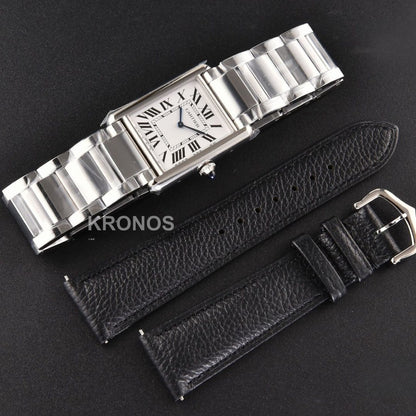Tank Must Large 33.7mmx25.5mm White Dial - Authentic Movement