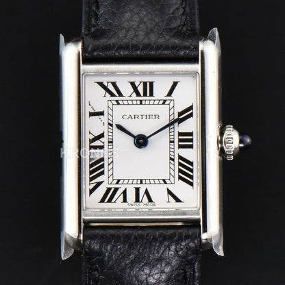 Tank Must Small 29.5×22mm White Dial - Authentic Movement