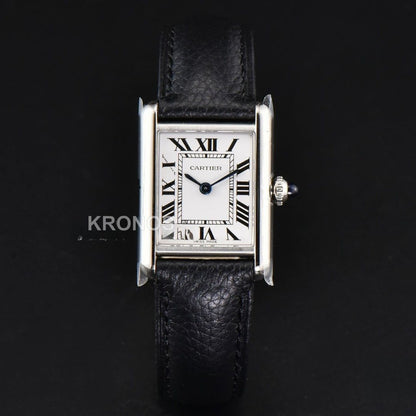 Tank Must Small 29.5×22mm White Dial - Authentic Movement