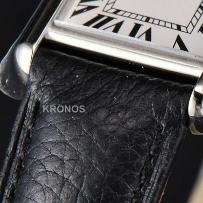 Tank Must Small 29.5×22mm White Dial - Authentic Movement