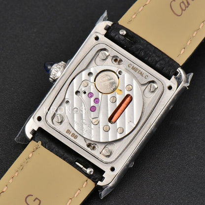 Tank Must Small 29.5×22mm White Dial - Authentic Movement