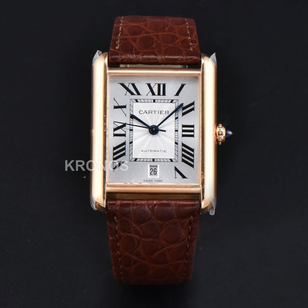 Tank Solo XL Automatic 31mm X 41mm Brown - Authentic Movement