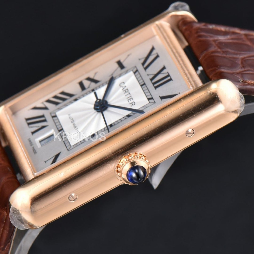 Tank Solo XL Automatic 31mm X 41mm Brown - Authentic Movement