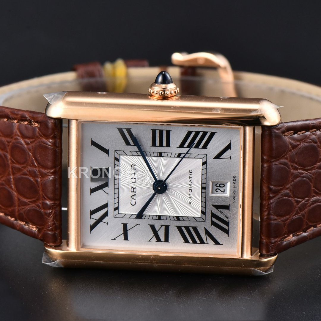 Tank Solo XL Automatic 31mm X 41mm Brown - Authentic Movement