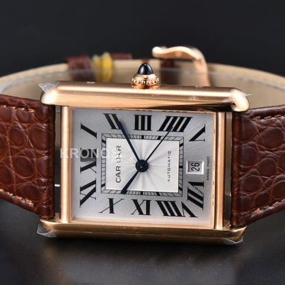 Tank Solo XL Automatic 31mm X 41mm Brown - Authentic Movement