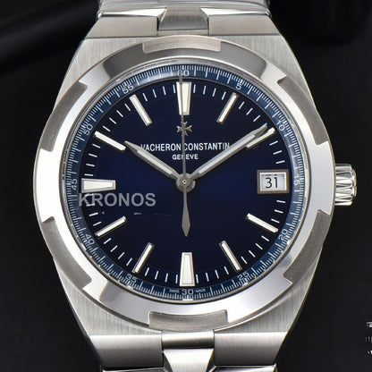Overseas 4500v 41mm Blue Dial - Authentic Movement