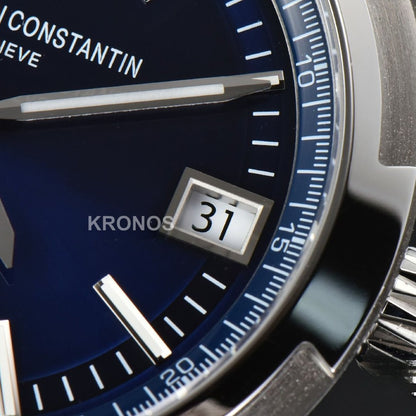 Overseas 4500v 41mm Blue Dial - Authentic Movement