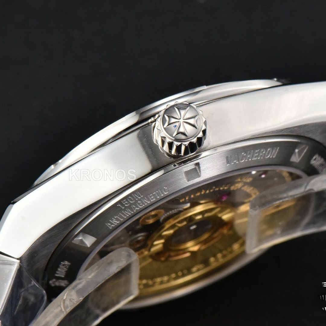 Overseas 4500v 41mm Blue Dial - Authentic Movement