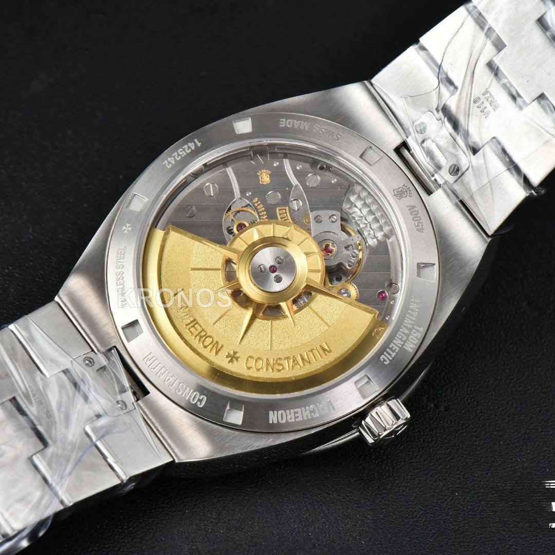 Overseas 4500v 41mm Blue Dial - Authentic Movement