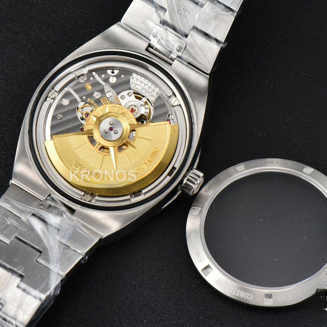 Overseas 4500v 41mm Blue Dial - Authentic Movement